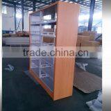 Double Sided Steel Library Shelves,School Metal Bookshelf,Steel Book Shelf thumbnail-5