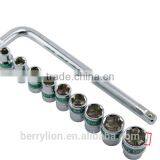 Berrylion 10pcs Socket Set CR-V Socket Set for Sale
