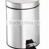 Marine Wholesale Plastic Pedal With Lid Stainless Steel Trash Can thumbnail-1