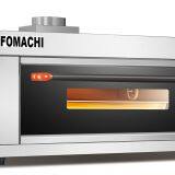 Gas Deck Oven 1 Deck 2 Trays Front Stainless Steel thumbnail-1