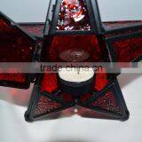 Star Glass Tea Light Candle Holder Rustick Hanging Lighting Lantern Wedding Birthday Party Decoration thumbnail-5