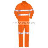 Factory Custom Cotton Men Work Uniform Overall hi Vis Coverall Workwear thumbnail-5