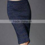 Sexy Black Faux Leather Fitted Pencil Skirt thumbnail-1