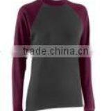 100%merino Wool Womens L/S Top thumbnail-1