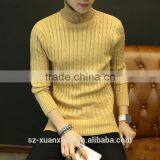 Wholesale Winter High Quality Men's Pullover Turtleneck Sweater thumbnail-3