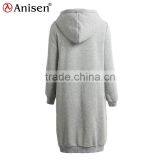 Oem Service Custom 100% Cotton Women Long Xxxxl Hoodies thumbnail-4