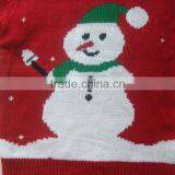 High Quality Christmas Sweater Knitting Patterns Lovely Girls(BKN5319) thumbnail-3