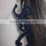 Hip Hop Custom Acrylic Letter Earring New Design Acrylic Sexyletter Earrings 2015 Punk Earring Jewelry thumbnail-3