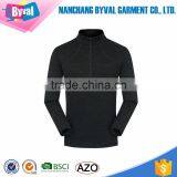Wholesale Polyester Dri-Fit Breathable Half-Zip Men Running Shirts With Long Sleeves thumbnail-6