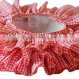 Baby Girl Summer Dress Whole Round Triple Ruffles Bloomer Skirt Baby Wear Clothes thumbnail-6