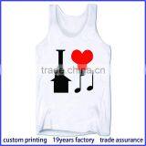 OEM Screen Printing Cotton Tank Tops thumbnail-2