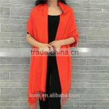 Luxury Brand Scarf Pashmina Echarp Cashmere Scarves Wrap Shawl Winter Women's Neck-warm Long Tassel Wool Scarves thumbnail-1