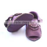 2016 New Leather Fringed Soft Sole Baby Moccasins Sandals thumbnail-2