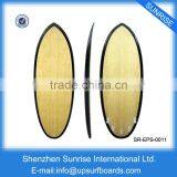 Wholesale EPS Foam Surfboard High Quality Bamboo Shortboard Surfboards thumbnail-1