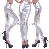 EY0042L 2015 New Autumn and Winter Leather Women PU High Waist High Elastic Leggings thumbnail-3