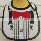 OEM or Stocked Infant Animal Waterproof Knitting Custom Print Bibs for Baby thumbnail-3