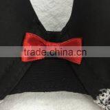 Beautiful Lace and Cute Red Bow Black Sexy Ladies Bra Panty Set thumbnail-3