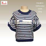 Basic Sweater 100%Cotton Lady Sweater Hot Sale thumbnail-1