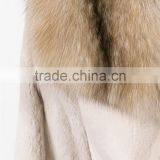 Guangzhou Shandao High Fashion Wholesale Cheap Long Sleeve Women Raw Modern Mink Fur Coats thumbnail-4