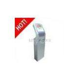 Ticket Vending Self Service Information Kiosk With Camera , Printer