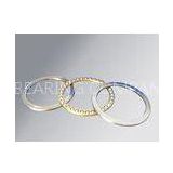 51103 Industrial High Precision Steel Brass Ball Bearing , Open Sealing