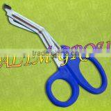 24 EMT Utility Scissors Shears 5.5" Blue Colored thumbnail-1