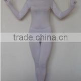 wholesale adult and kids lycra spandex white zentai suit