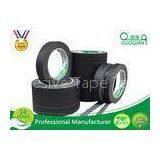 Low Stretch Black Colored Masking Tape Waterproof For Painting / Decorative