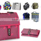 Polyester Check Design Camping BBQ Picnic Cooler Bags thumbnail-5