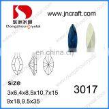 Colorful Horse Eye Crystal Stone Point Back for Fancy Jewelry Making thumbnail-2