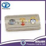 Hot Sale High Quality Cheap Custom Engraved Blank Silver Coin on thumbnail-2