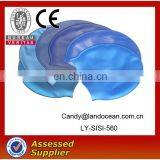 2015 Fashion Custom Logo Design Cheap Rubber Swim Cap
