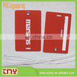Personalized Custom Vinyl Plastic Pvc Luggage Tag ,Hard Plastic Pvc Luggage Tag Wholesale TMY-003 thumbnail-5