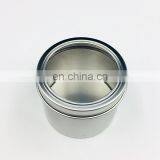 China Made Aluminum Round Clear Window Travel Candle Empty Jar thumbnail-2