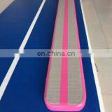 taekwondo High quality 5m tumbling usato for gymnastics sport tumble game inflatable air track mat airtrick