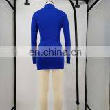 Plus Size Long Sleeve Sexy Bodycon Girls' Dresses Casual Sport Fall Short Mini Dress Women Dresses Women Casual Dresses thumbnail-5