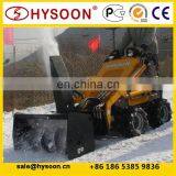 Small Farm Equipment Mini Crawler Dozer Mini Skid Steer Loader thumbnail-7