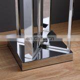 Customize Logo Silver Iron Base Cheap Modern Nightstand Lamp for Office Home Hotel thumbnail-7