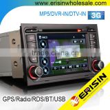 Erisin ES7078A 7" MTK Touch Screen Car DVD Radio for SEAT EXEO