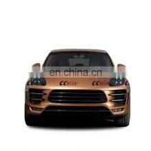 Perfect Fitment and Beautiful Topc&ar Style Wide Body Kit for Porsche Macan Front Lip Rear Lip Side Skirts Fender Wing Spoiler thumbnail-1