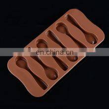 Silicone Mold 6 Even DIY Spoon Chocolate Does Not Stick Cake Baking thumbnail-1