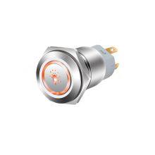 J&V Explosion-proof Metal Push Button Switch 16MM thumbnail-3