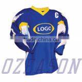 Custom Service Cheap Wholesale Price Blank Ice Hockey Jersey thumbnail-2