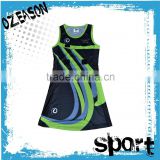 Hot style sublimation netball dresses netball uniforms with cheap price