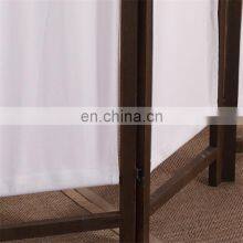 Living Room Decorative Movable Wooden Screen 4-leaf Folding Room Divider thumbnail-3