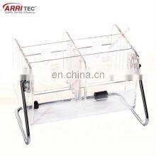 Clear Desktop Acrylic TV Remote Control Mobile Phone Storage Holder Organizer thumbnail-3