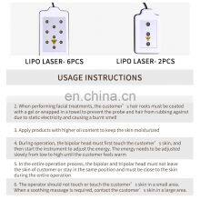 40K Cavitation Machine 6 In 1 Lipo Laser Multipolar RF Vacuum Slimming Instrument For Cellulite Massage Body Shaping Instrument thumbnail-5