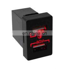 Special Car Dedicated Dual QC Fast Charge Dual USB Port Socket Car Charger In-situ Original Mobile Phone Navigation Charger thumbnail-4