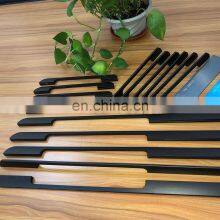 Powder Coating Aluminium Furniture Cabinet Handles and Wood Grain Aluminium Frame Composite Used thumbnail-3