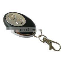 Metal 2 Key 433.92M Learning Code Wireless Remote Control Garage Door Opener Two Button Automatic Door Remote Control